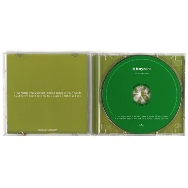 Boyzone - No Matter What / Where We Belong Korean Promo CD Album