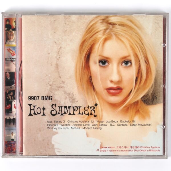 IMG_0982 BMG Hot Sampler July 1999 CD Christina Aguilera Cover Korea