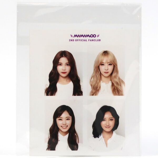 Mamamoo 2017 Fan Meeting Fanclub Photo Print Official Goods