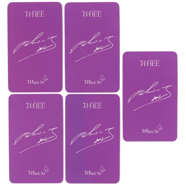 Whee In Whee 2nd Mini Album Pre-Order Benefit Photocard Complete Set of 5 Wheein
