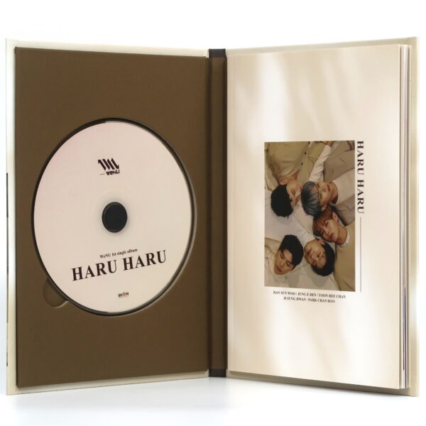 WeNU - Haru Haru Signed Autographed CD Single Album VX K-Pop 2022