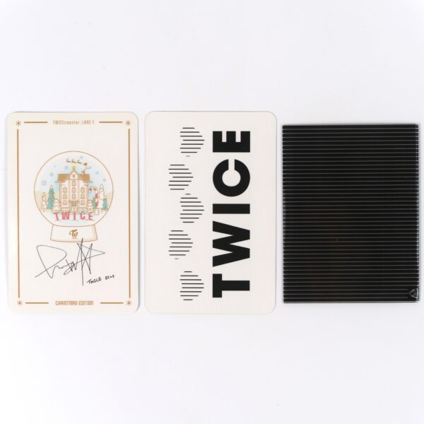 Twice - Twicecoaster: Lane 1 Christmas Edition CD Album Mina Photocard Set