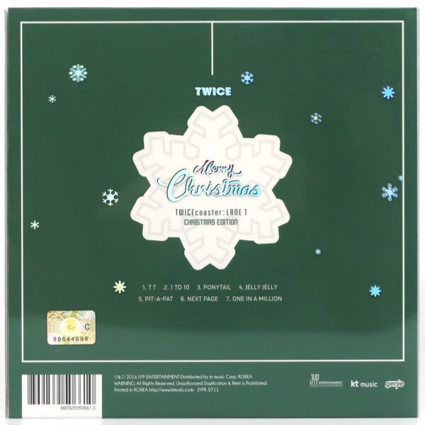 TWICE ミナ クリスマスエディション トレカ ver. Mina) TWICE TWICECOASTER : LANE & CHRISTMAS EDITION Photocard