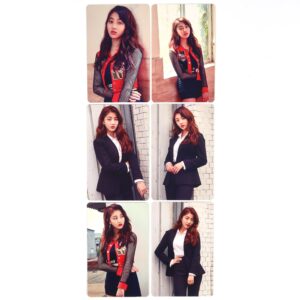 Twice Once Begins Jihyo Photocard Set of 6 Fanmeeting 2017