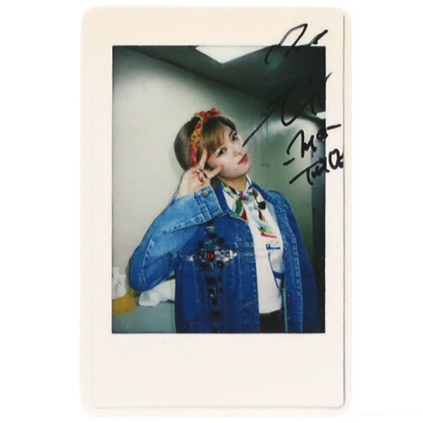 Twice Jeongyeon Polaroid Photocard Character Pop Up Store Lucky Ticket Event