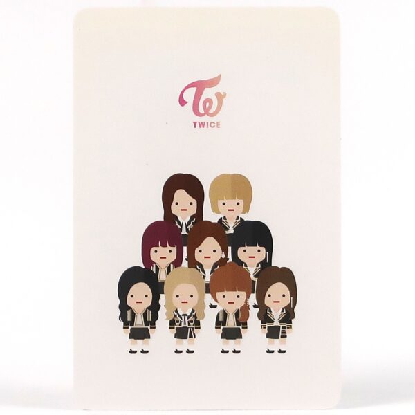 Twice Jeongyeon Polaroid Photocard Character Pop Up Store Lucky Ticket Event