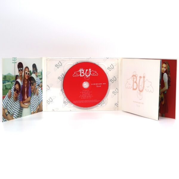 BU - Heotdari Signed Autographed CD 2nd Mini Album Promo 2016 헛다리 Hut Da Ri B.U
