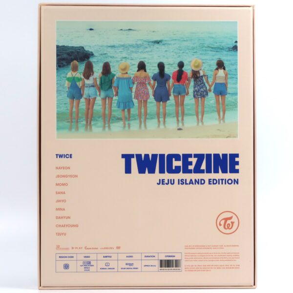 Twice Twicezine Jeju Island Edition Magazine DVD Photocards Complete 2017 2