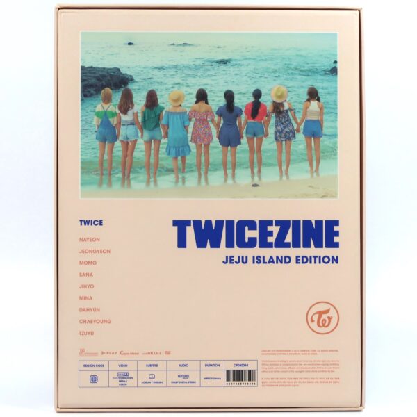 Twice Twicezine Jeju Island Edition Magazine DVD Photocards Complete 2017