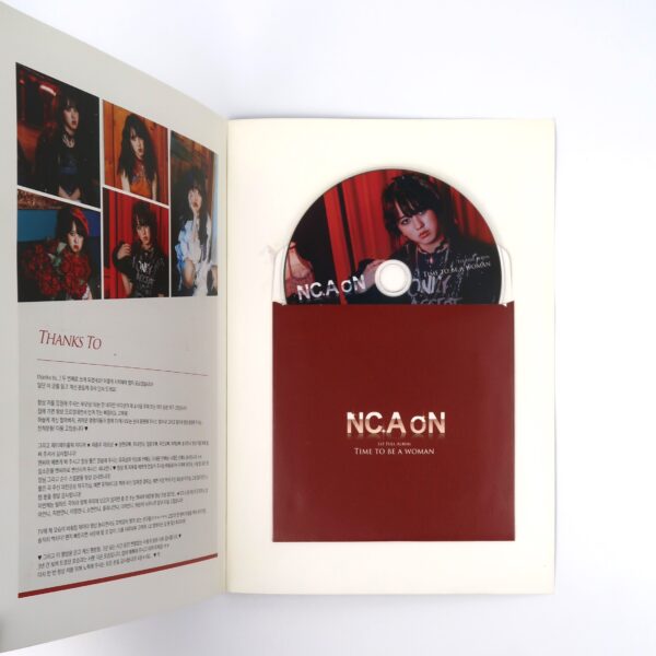 NC.A - Time To Be A Woman CD 1st Full Album Promo 2016 K-Pop [damage, read]