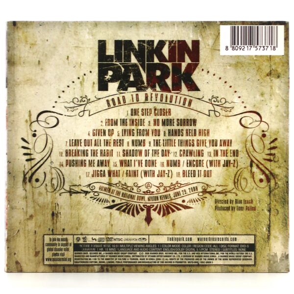Linkin Park ‎- Road To Revolution Live At Milton Keynes CD Album