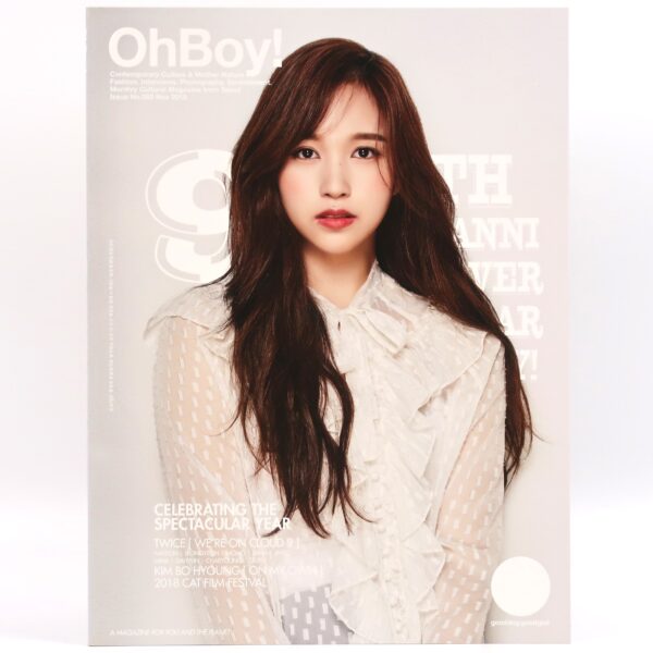 OhBoy! Magazine Nov 2018 All 9 Twice Members Covers Set Korea Oh Boy