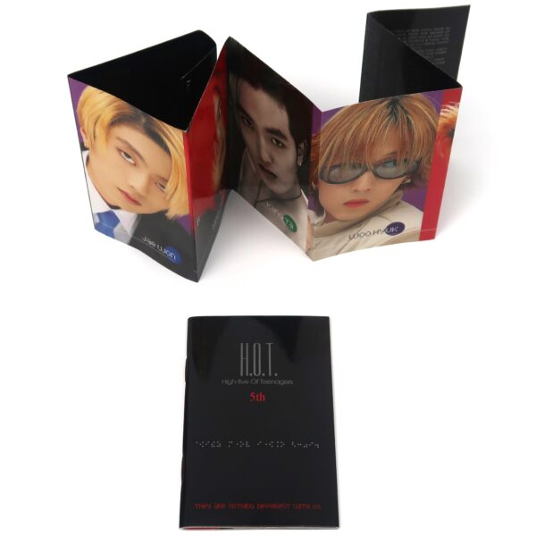 H.O.T - Outside Castle Cassette Tape Album Sticker 2000 K-Pop SM