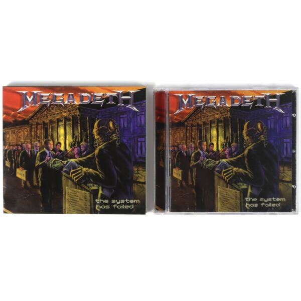 Megadeth - The System Has Failed Korean Album CD Korea Slipcase