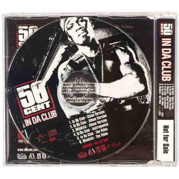 50 Cent - In Da Club Korean Single CD Promo Korea