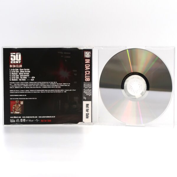 50 Cent - In Da Club Korean Single CD Promo Korea