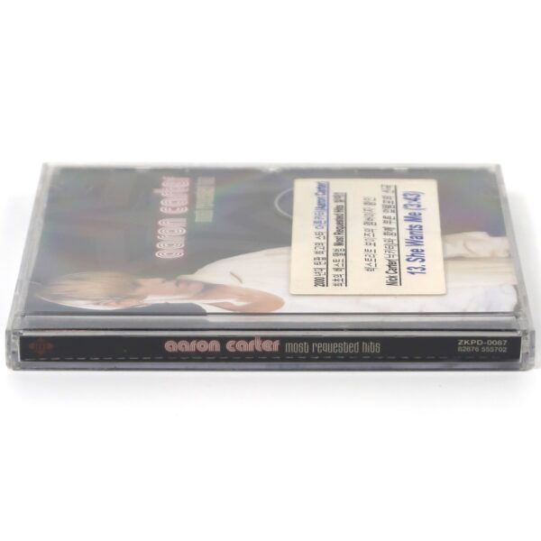 Aaron Carter - Most Requested Hits Korean Album CD Promo Korea
