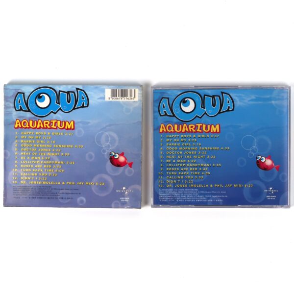 Aqua - Aquarium Korean Special Picture Disc Album CD Korea Slipcase