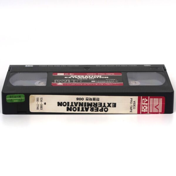 008: Operation Exterminate (1965) Korean VHS [NTSC] Korea Umberto Lenzi