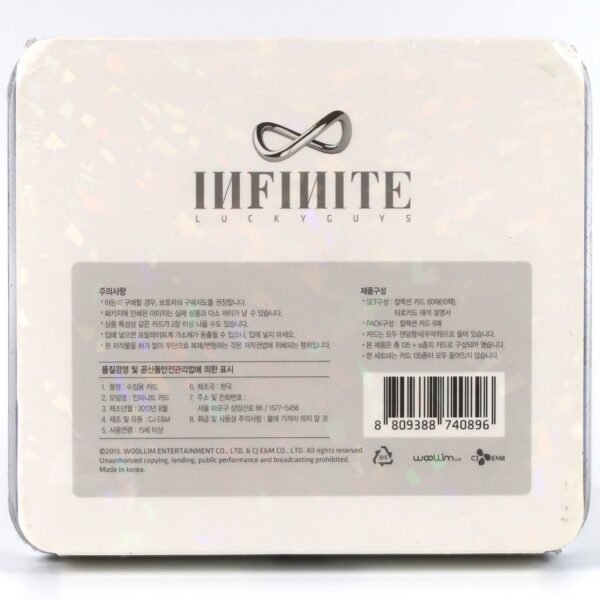 IMG_3061 Infinite - Lucky Guys Official Collection Card Vol. 1 Set Factory Sealed 2013