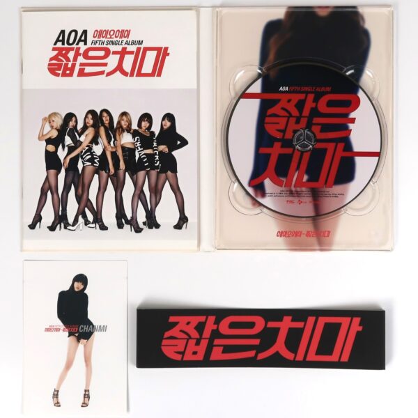 K-POP・アジア AOA mini skirt super rare single cd kpop AUTOGRAPHED CD] AOA (에이오에이) SINGLE ALBUM VOL.5 - [MINI SKIRT