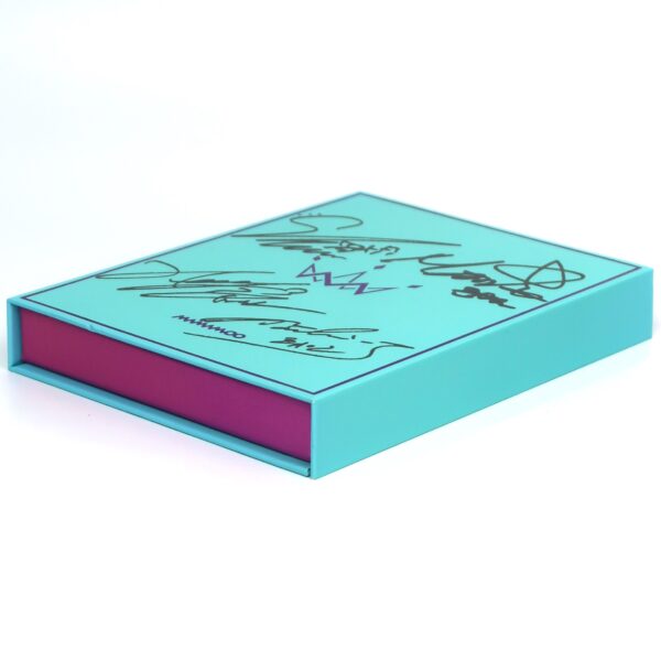 Mamamoo - Purple [B Ver.] 5th Mini Album CD Promo Printed Signatures 2017