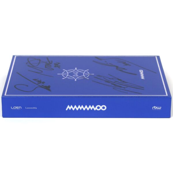Mamamoo - Blue;s Album CD Promo Printed Signatures Autographs