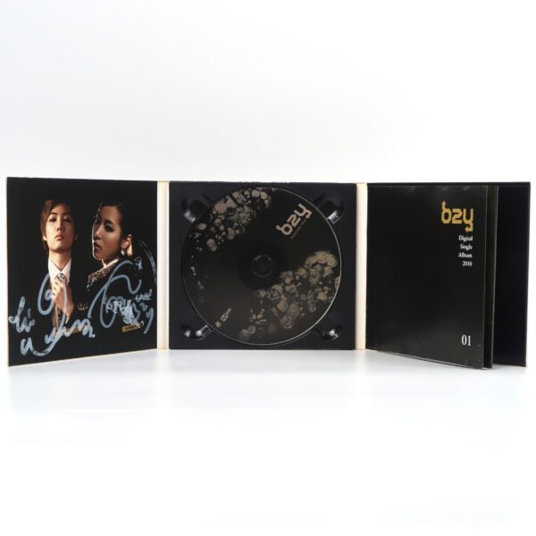B2Y - Be Crazy Digital Single Album Signed Autographed CD Promo K-Pop 2010
