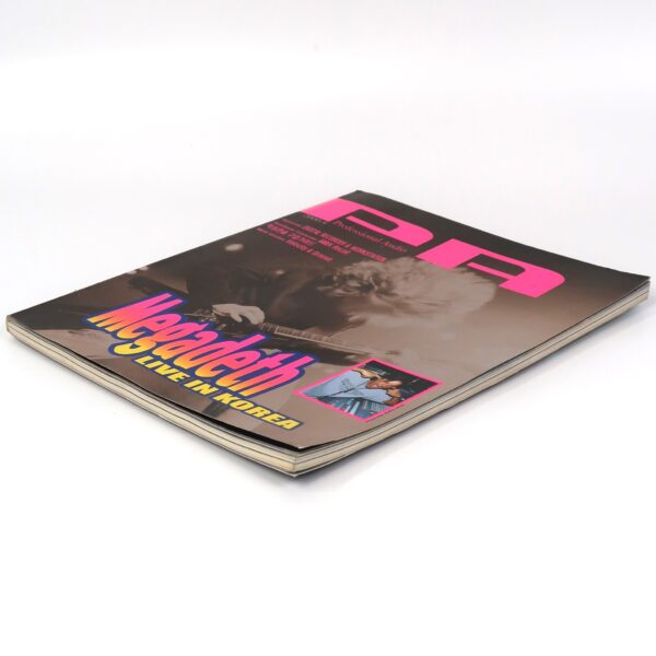 IMG_3304 Professional Audio Magazine Korea Megadeth Cover Live Review Korean 2000