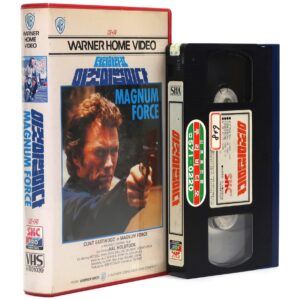 Magnum Force (1973) Korean VHS [NTSC] Korea Clint Eastwood Dirty Harry
