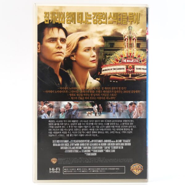 The Majestic (2001) Korean VHS [NTSC] Korea Jim Carrey