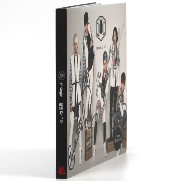 JJCC - At First Signed Autographed Single Album Promo CD 2014 K-Pop Korea