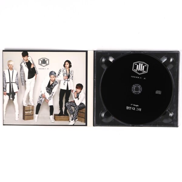 JJCC - At First Signed Autographed Single Album Promo CD 2014 K-Pop Korea