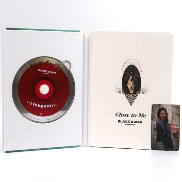 Blackswan - Close To Me Signed Autographed CD Single Album 2021 K-Pop Black Swan