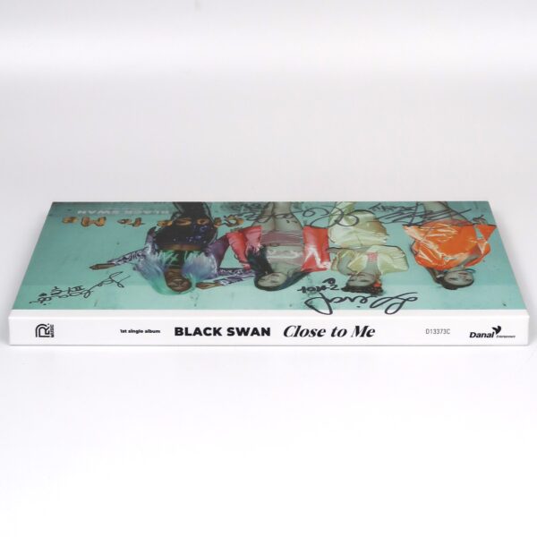 Blackswan - Close To Me Signed Autographed CD Single Album 2021 K-Pop Black Swan