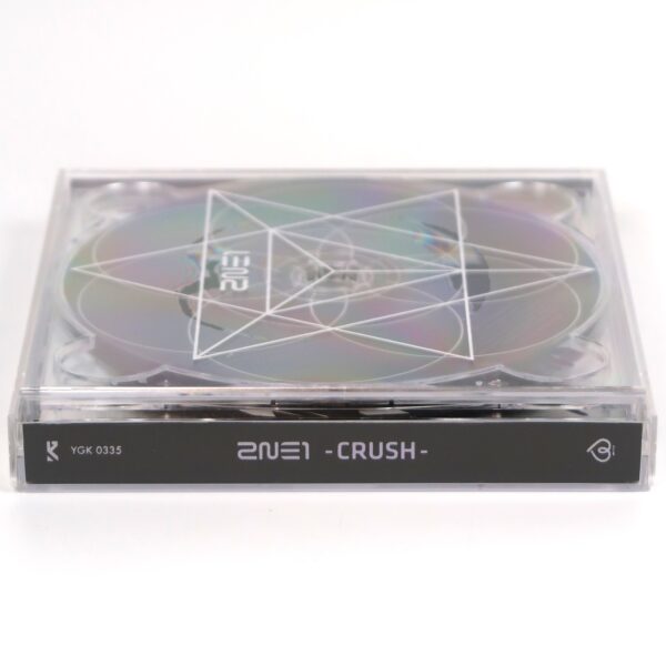 2NE1 - Crush [Black Ver.] Signed Autographed CD Album 2014 - Korea