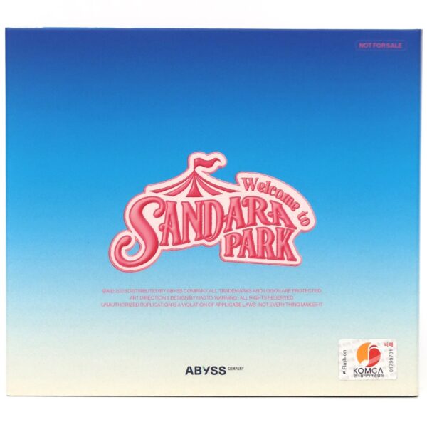 Sandara Park 2nd Mini Album Signed Autographed CD Promo K-Pop 2023