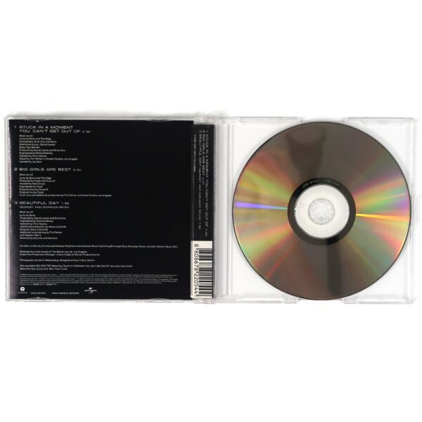 U2 - Stuck In A Moment You Can't Get Out Of Korean CD Single Album Korea