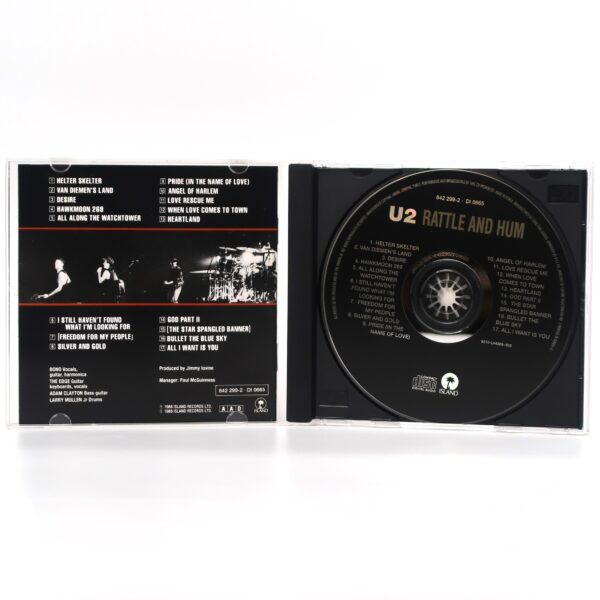U2 - Rattle And Hum Korean CD Album Korea Mint