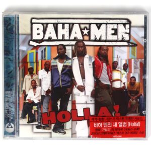 IMG_4183 Baha Men - Holla! Korean CD Promo Album Korea Hype Sticker