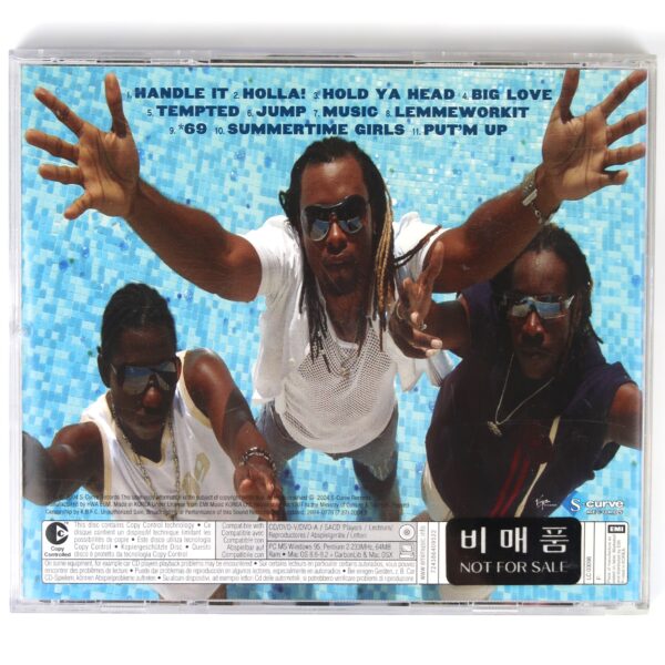 Baha Men - Holla! Korean CD Promo Album Korea Hype Sticker