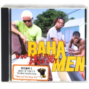 IMG_4189 Baha Men - Who Let The Dogs Out Korean CD Promo Album Korea Hype Sticker