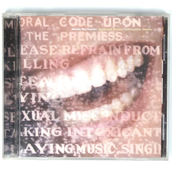 Alanis Morissette - Supposed Former Infatuation Junkie Korean CD Album Korea