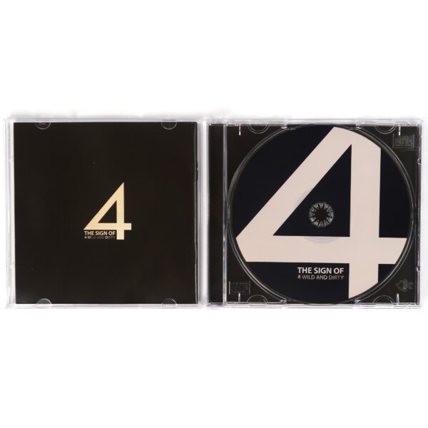 4WD - The Sign of 4 - Wild and Dirty Album CD Promo K-Rap 2013 Paloalto