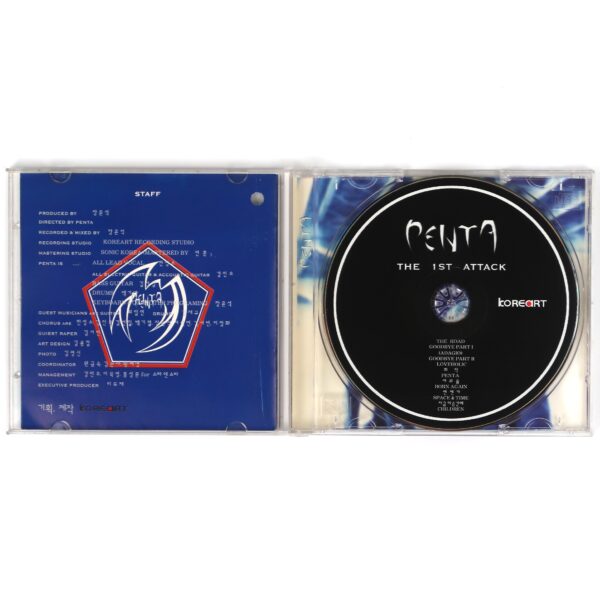 Penta - The 1st Attack CD Album Rock K-Pop 2000