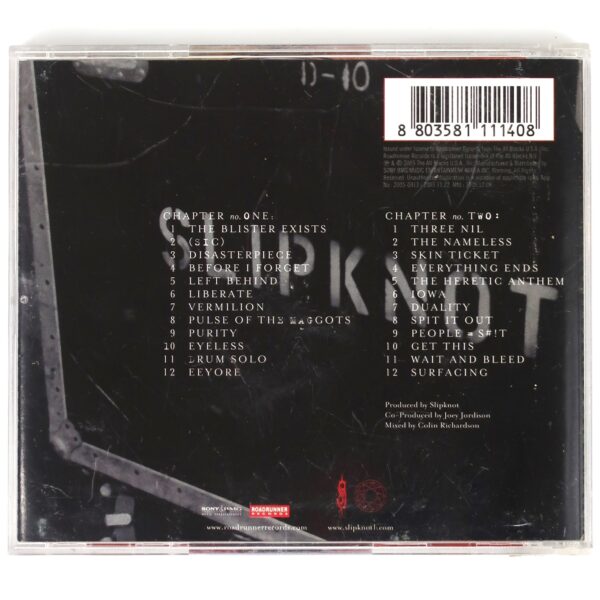 Slipknot - 9.0 Live Korean Album CD Metal Korea [fair condition, read]