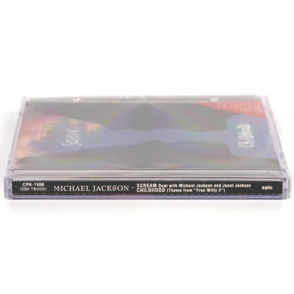 Michael Jackson & Janet Jackson - Scream / Childhood Korean CD Album Korea