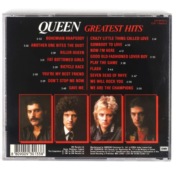 Queen - Greatest Hits Korean CD Album Korea