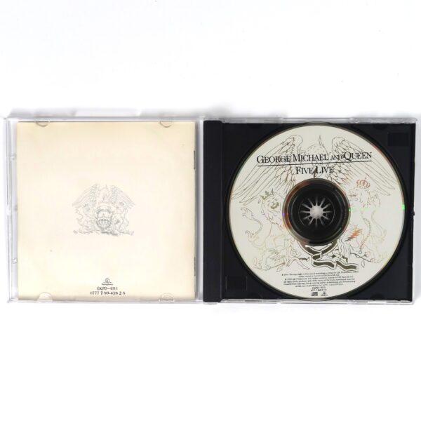 IMG_4486 George Michael and Queen With Lisa Stansfield - Five Live Korean CD Album Korea
