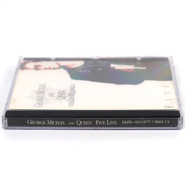 IMG_4487 George Michael and Queen With Lisa Stansfield - Five Live Korean CD Album Korea
